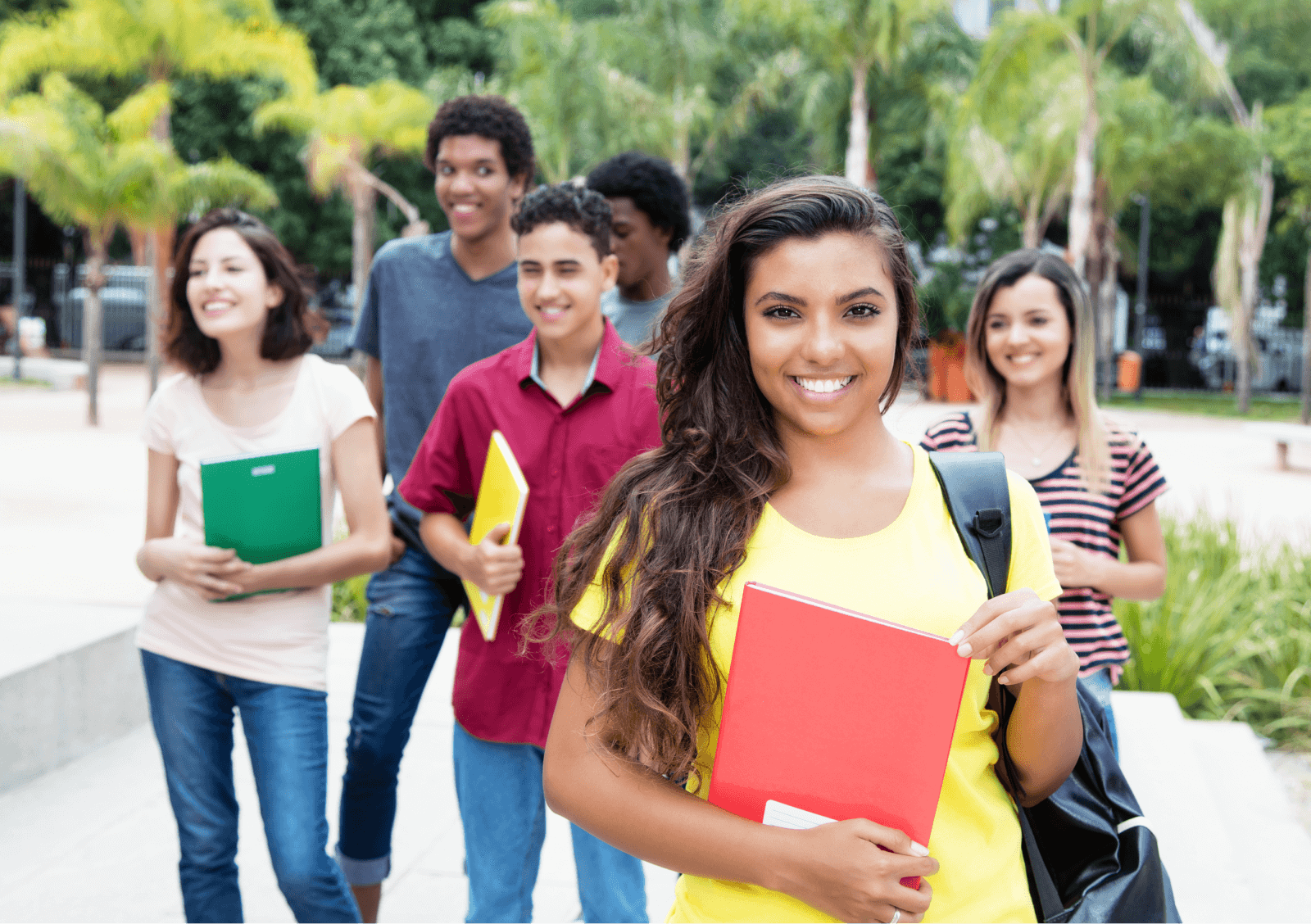 Students Smiling